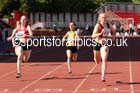 Womens under-17s 100 metres, North Eastern Champs, Gateshead Stadium. Photo: David T. Hewitson/Sports for All Pics
